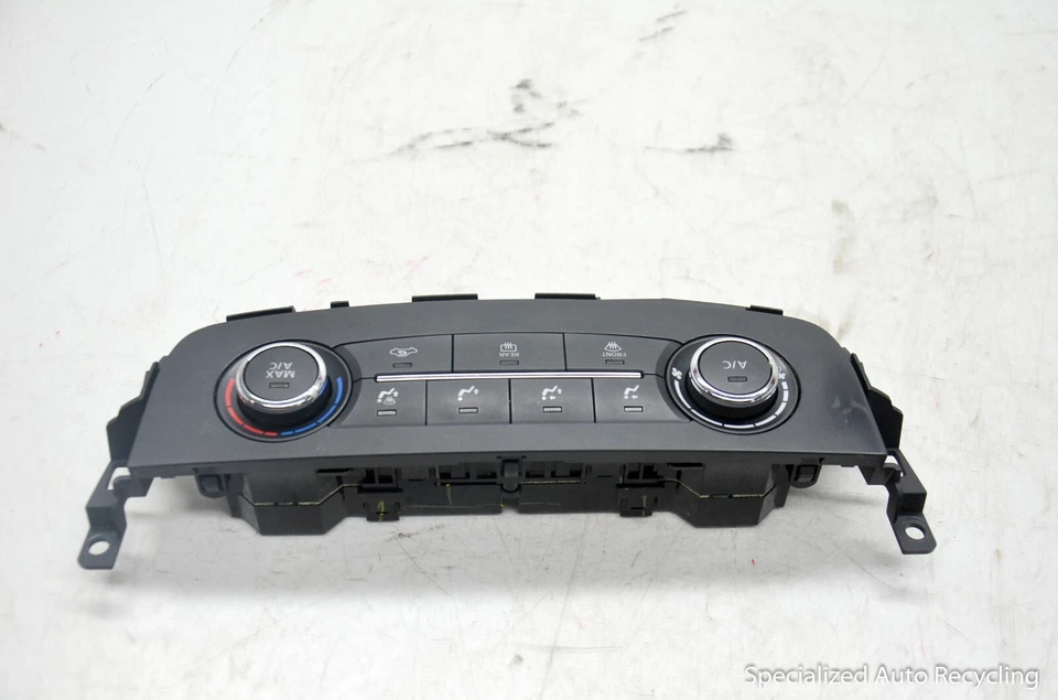 2016 NISSAN ALTIMA AC Bezel Heat Temp Climate Control Switch 27510-9HS0A - Image 4 of 4