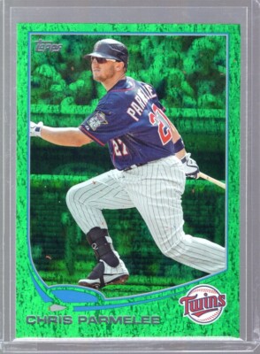 2013 Topps Emerald #446 Chris Parmelee