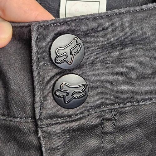 Fox Racing Cargo Shorts Mens 34 Black Camo Baggy BMX Motocross Racing Logo - Picture 4 of 13