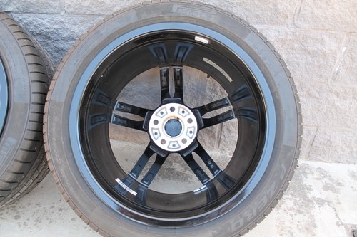 Original Felgen Lamborghini Huracan Evo 19 " Schwarz Pirelli Audi s6 s7 - Picture 23 of 24