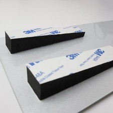 Ultimate Wedge Shaped Leveling Sticky Pads for Curved Bumpers 3M X-Thick Strips