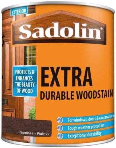 Sadolin Extra Durable Woodstain, All Colours, All Sizes, Exterior Woodstain - Picture 9 of 35