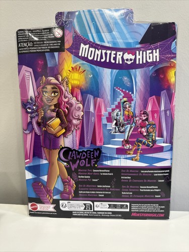 Monster High Clawdeen Wolf Modepuppe Lila Streaked Hair Signature Look NEU - Bild 11 von 12