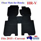<!--F#f_0-->Heavy Duty Waterproof Rubber Floor Mats for HONDA HRV all models Front & Rear<!--F/-->
