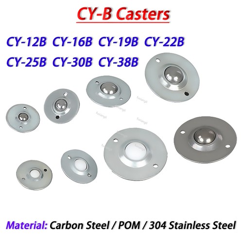 CY-B Casters Transfer Units Ball Bearing Castor Conveyor Roller Furniture Wheel - Afbeelding 1 van 12