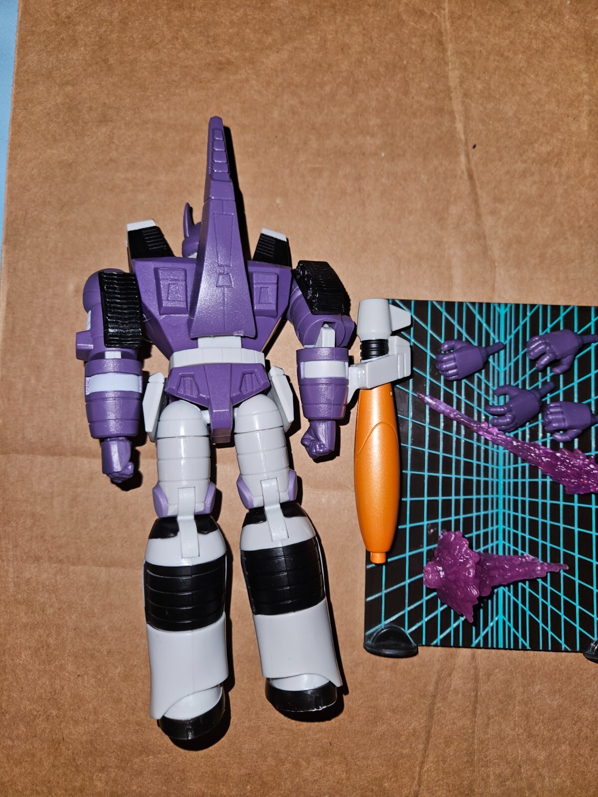 Transformers R.E.D. Galvatron Figure Complete The Movie RED