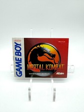 Mortal Kombat Nintendo Game Boy MANUAL ONLY No Game GUC