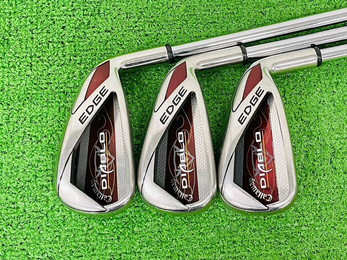 Left Handed Callaway Diablo Edge 5 Iron Uniflex Steel Shaft, Callaway Grip Left Handed Callaway Diablo Edge 5 Iron Uniflex Steel Shaft, Callaway Grip