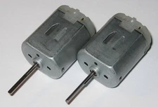 2X FC-280 w/ Long D Flat Shaft - Car Door Lock and Mirror Auto Motor FC280PC