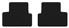 Gummimatten hinten passend f�r BMW 2 G42 2021 - Schwarz Gummi Fu�matten