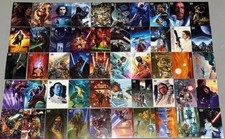 2025 Star Wars Chrome Galaxy Complete REFRACTOR Full Set 1-100 Amazing Art