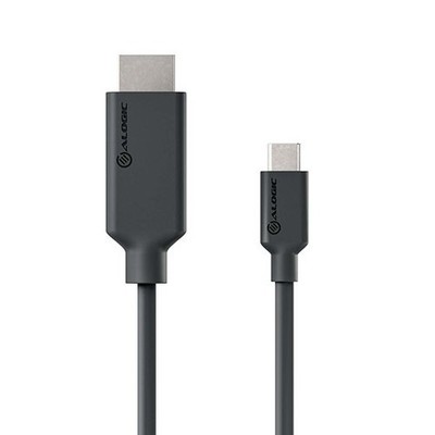Alogic EL2UCHD-01 Alogic USB C Adapterkabel Typ C -HDMI  M/M 4k 60 Hz  1m,  sw