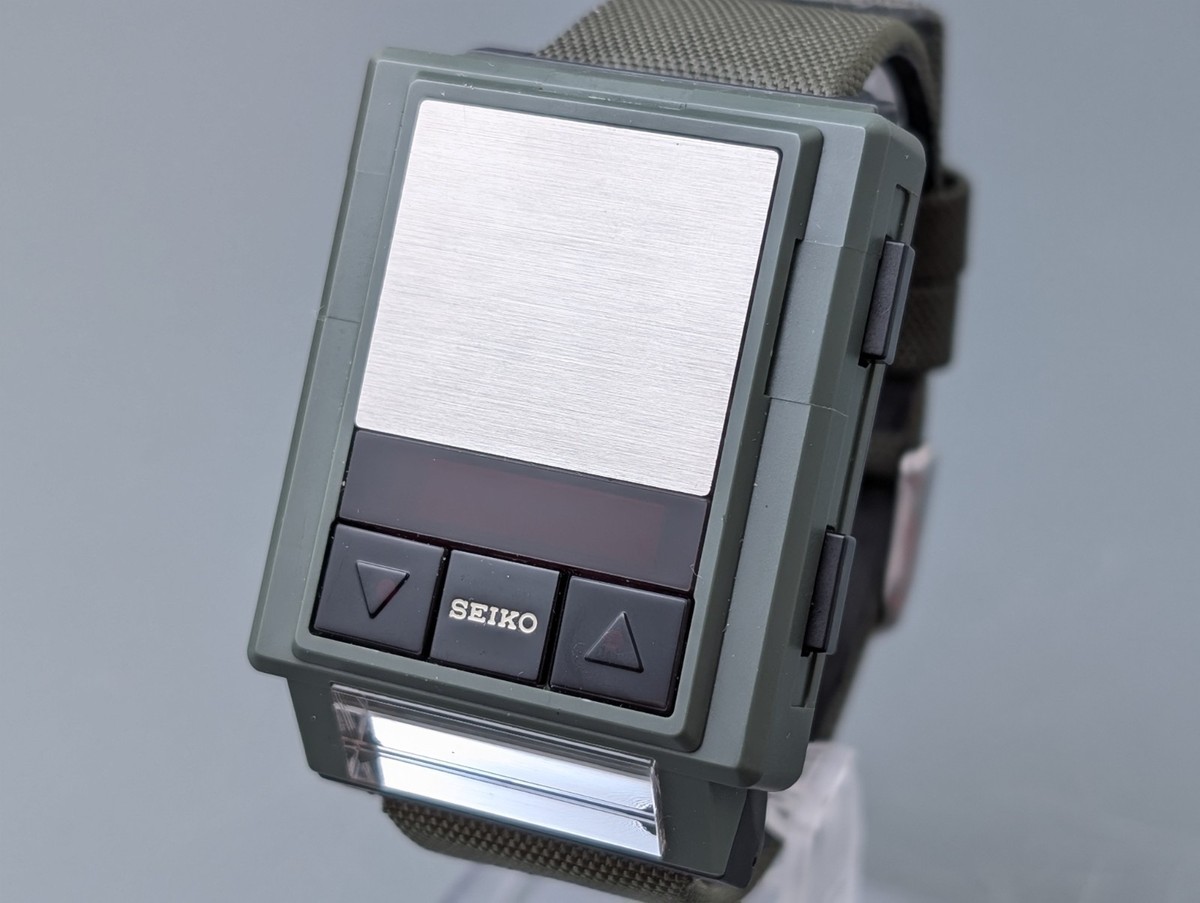 Rare 1996 Seiko B010-4000 Frequency Green Tetsuya Komuro Quartz