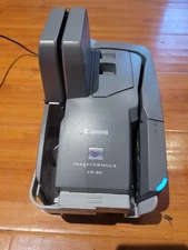 Canon CR-80 ImageFormula  Document Check Scanner Reader M111102 with adapter 