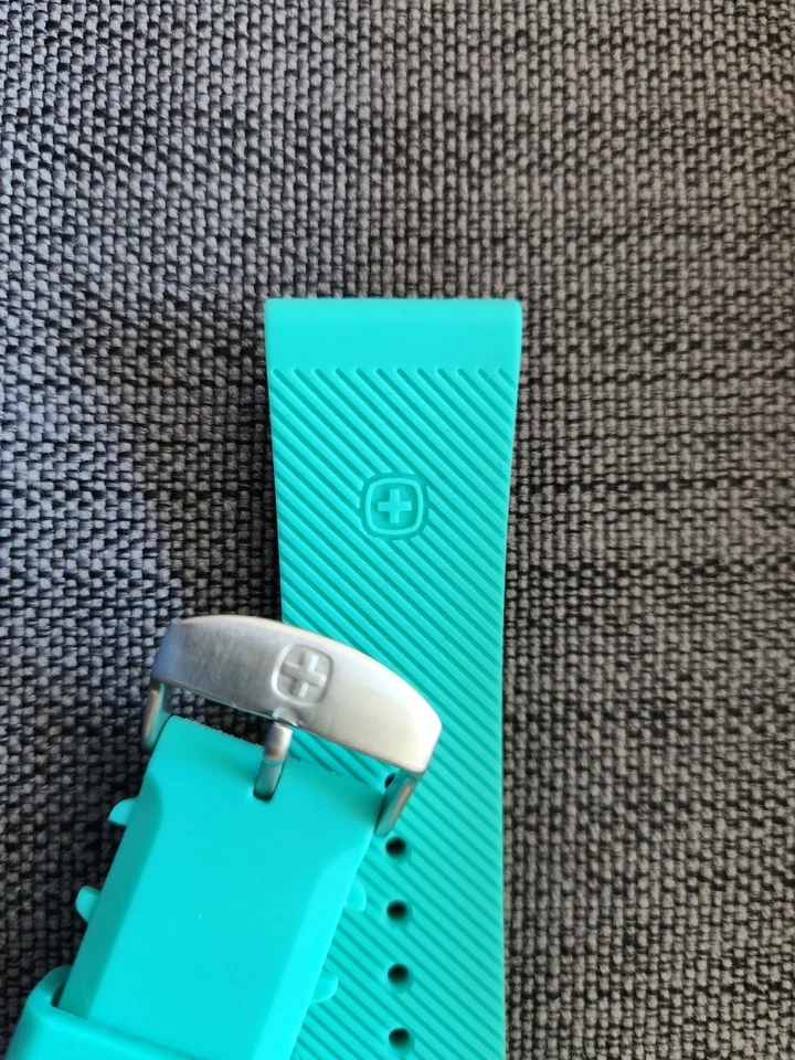 Correa de reloj de silicona Wenger 22 mm nueva Foto 3 de 3