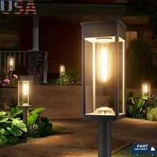 Solar Path Lights Outdoor Waterproof Auto On Off Easy Install Landscape Lighting