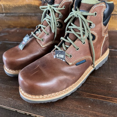 Botas de trabajo impermeables Hawx Platoon punta compuesta para mujer talla 9,5C/hombre talla 8C NUEVAS - Imagen 4 de 18