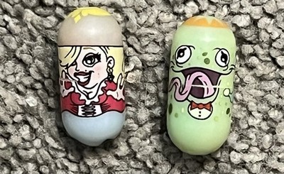 Mighty Beanz 2002 Series 3 Princess Bean 187 And Frog Prince Bean 188  Rare