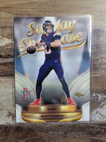 2025 Topps Signature Bo Nix Base (RAW)