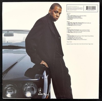 Jay-Z Sean Carter Signed Autograph Album Vinyl Record Hard Knock