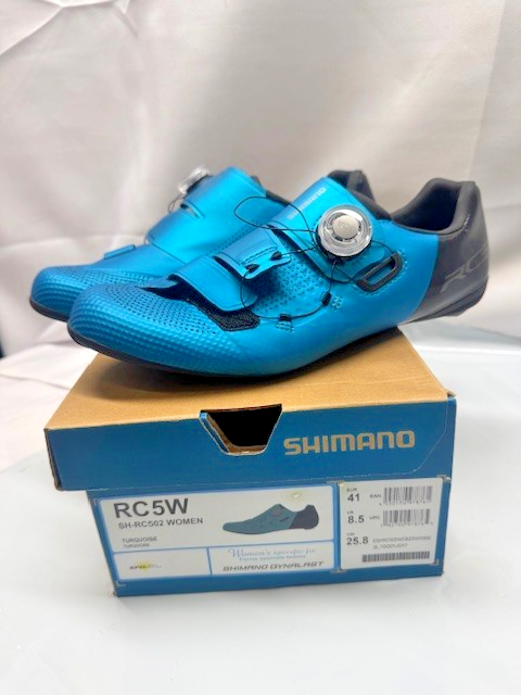 Dámské tretry SHIMANO SH-RC502 Turquoise - 38