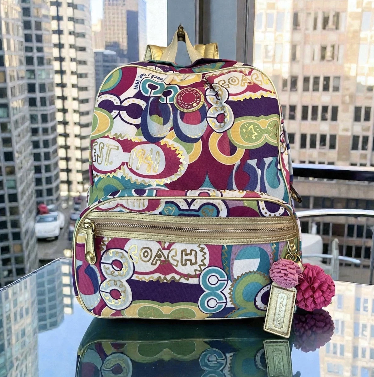 Coach Poppy Backpacks for Women for sale | eBay