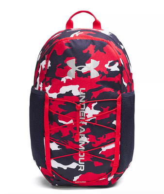 Under Armour Unisex Hustle Sport Backpack Mesh Pink Camo Under Armour Hustle Sport Backpack (Misty Purple/White  main image 4