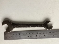 Snail Brand 3/8w 7/16f - 1/4w 5/16f X Open Ended Spanner Made In England