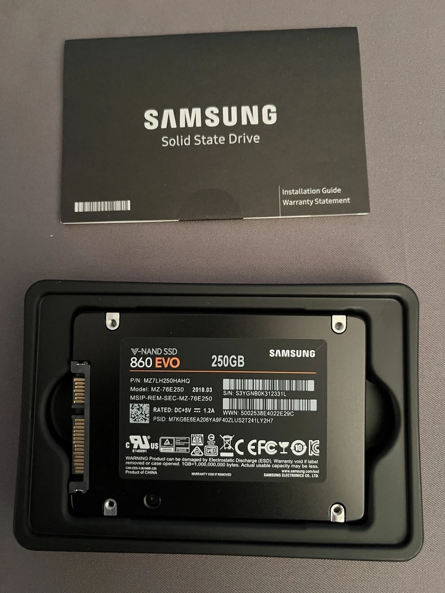 25+ Samsung 250GB Internal Solid-State Drives for sale | Updated