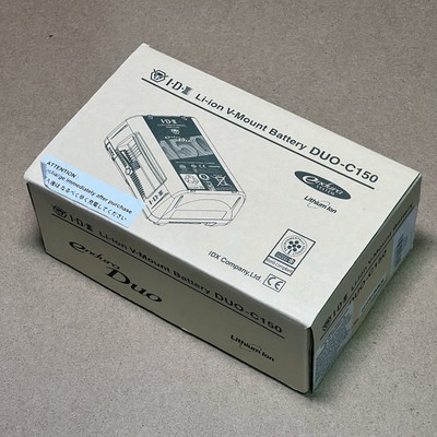 IDX vマウントバッテリー　DUO-C150 IDX DUO-C150 14.4V 143Wh V-Mount High-Load Lithium-Ion Battery | eBay