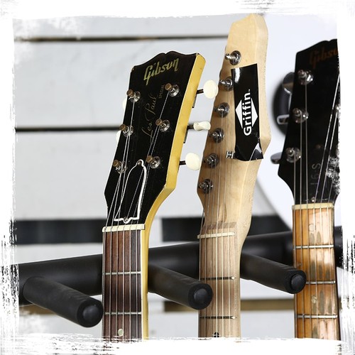 GRIFFIN 7 Guitar Rack Stand Storage - Multiple Support Floor Bass Holder Mount - Picture 10 of 13