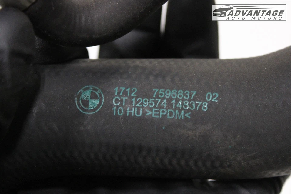 BMW 328I GT XDRIVE F34 2014-16 motor superior radiador refrigerante manguera de agua tubo OEM Foto 4 de 4