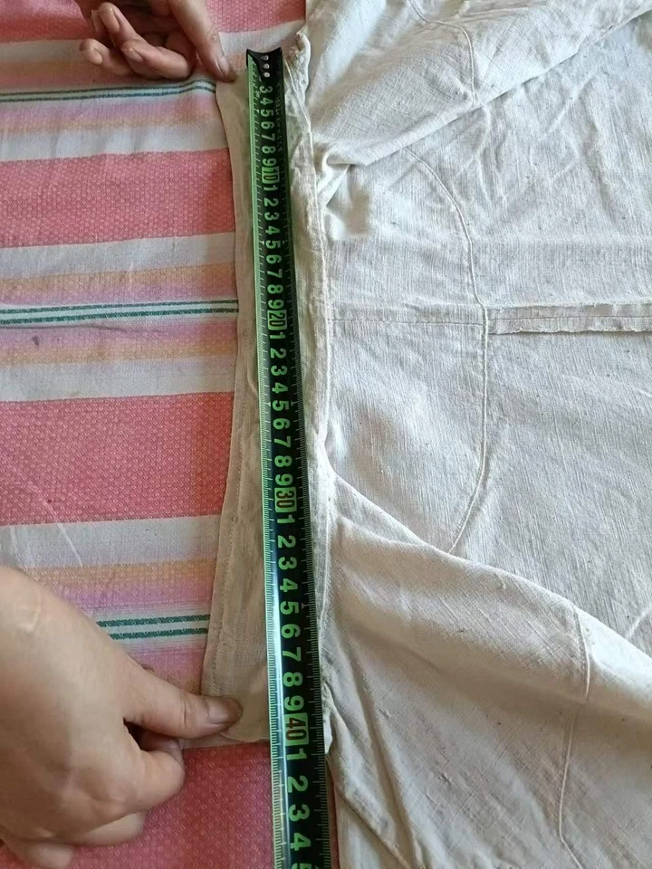 Antigua túnica de seda de la dinastía Qing china, disfraz bordado vintage coleccionable Foto 4 de 4