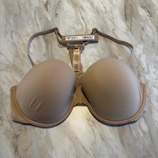 Skims Fits Everybody Racerback Demi Bra Size 36c Clay