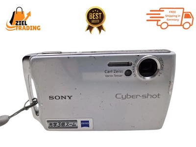 Sony Cyber-shot DSC-T11 Digitalkamera 5MP Silber   Kompakte Digital camera