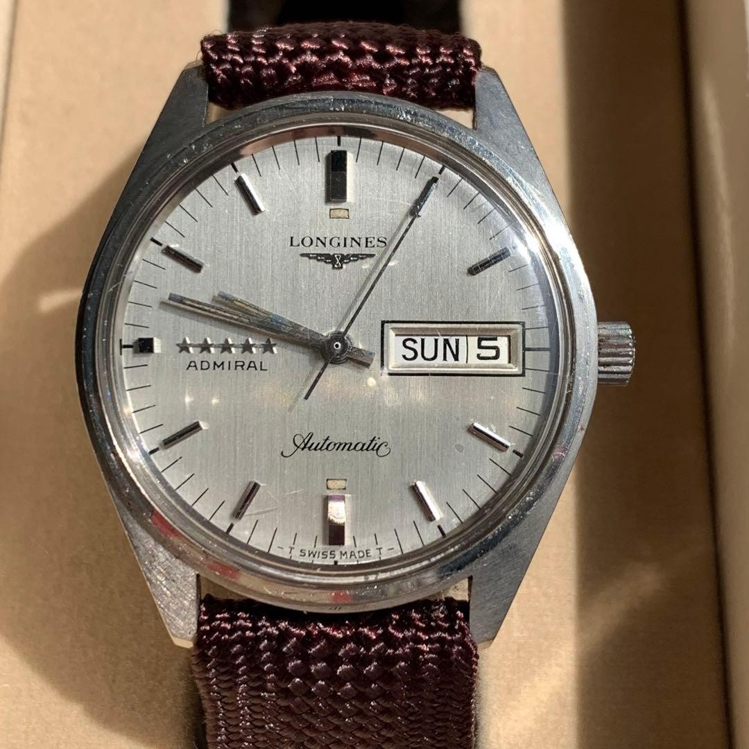 LONGINES Admiral Five Star Automatic Vintage Mens… - image 1