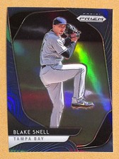 2020 Panini Prizm Prizms Carolina Blue #207 Blake Snell - NM-MT
