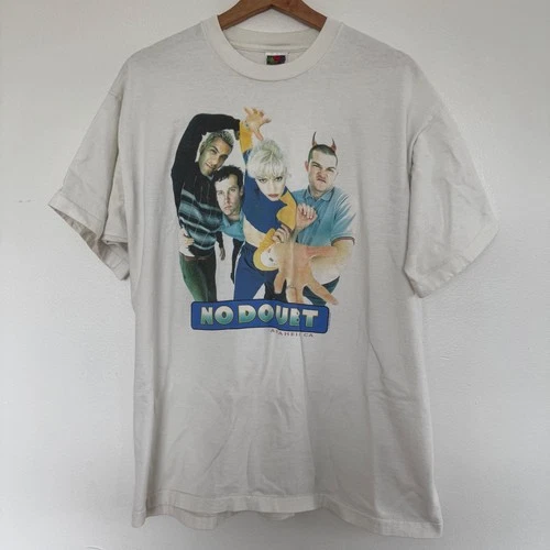 No Doubt T-Shirt Mens XL Single Stitch Music Ba 1990s vintage concert t-shirt, vintage, size XL, single stitch, B+ condition