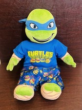 Build A Bear Teenage Mutant Ninja Turtles TMNT Nickelodeon Leonardo 17 Plush