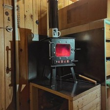 Tiny Wood Burning Stove, Wood Stove, Camping Stove, Tent and Sailboat, RV Stove