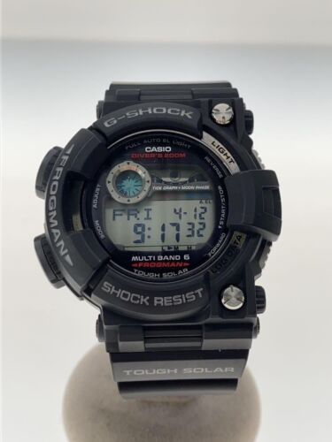 Reloj digital solar resistente a la resina negra CASIO G-SHOCK GWF-1000-1JF - Imagen 1 de 6
