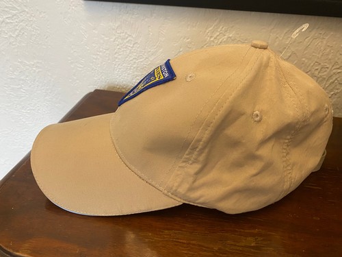 Warrington Wolves Rugby Tan Strapback Hat NWOT RARE - Picture 4 of 4