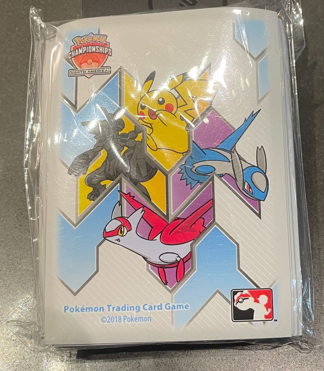 Pokemon NAIC 2019 Competitor Kit Items Playmat, Hat, Pin, Sleeves