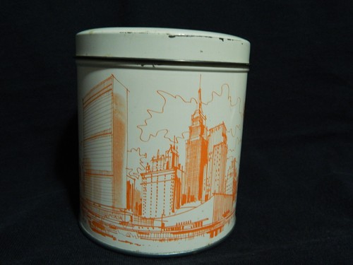 E.G. Whitman (Philadelphia, PA) Peanut Crunch (Round Metal Tin) NYC USA - Picture 6 of 17