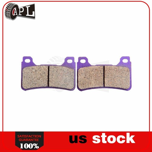 Front Carbon fiber Brake Pads for Honda 2005-2012 CBR600RR CB1000R 2011 2012 - Picture 3 of 5