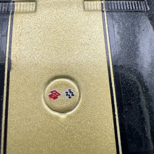 1970 Corvette Stingray 1:24 Scale Die-Cast Black Gold Firestone - Picture 16 of 21