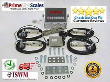 Floor Scale Kit Livestock Stock Kit Build Your Own Scale Load Cells 2,500 lb 