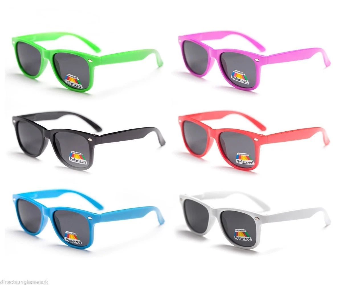 Enfants Garçons Filles Lunettes de Soleil Polarisé Complet UV400 la Protection