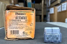 PANDUIT PCSB2/0-2S-6 Multi-Tap Mechanical Lug Clear PVC Insulation 2-Port