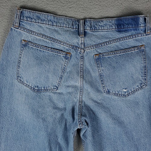 Abercrombie Fitch Jeans Womens Size 32/14S 32x28 Y2K Baggy Loose Retro Jen Reed - 第 8/11 張圖片